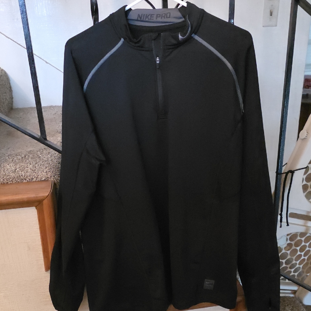 Nike Pro Men's Black Performance Jacket